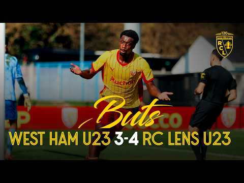 GROUPE ÉLITE I Les buts lensois de West Ham-RC Lens (3-4).