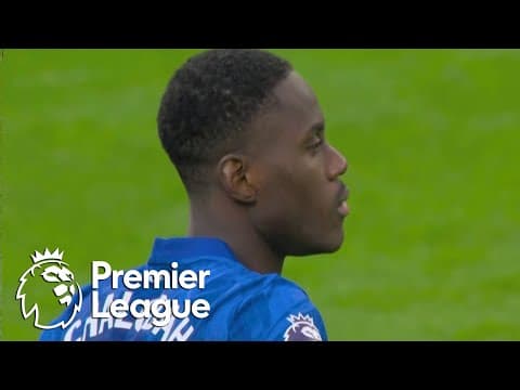 Trevoh Chalobah gets straight red card for bringing down Diego Gomez | Premier League | NBC Sports