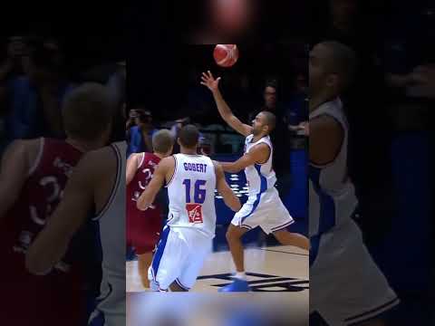 That Tony Parker - Rudy Gobert combo was automatic ⚡️ #EuroBasket
