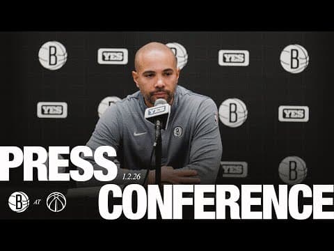Jordi Fernández Postgame Press Conference vs Washington