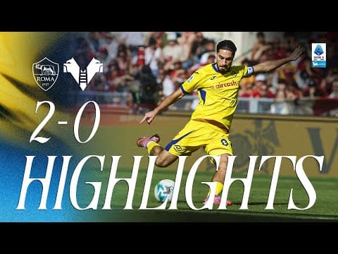 Highlights Serie A Enilive 2025/26 | Roma-Verona 2-0