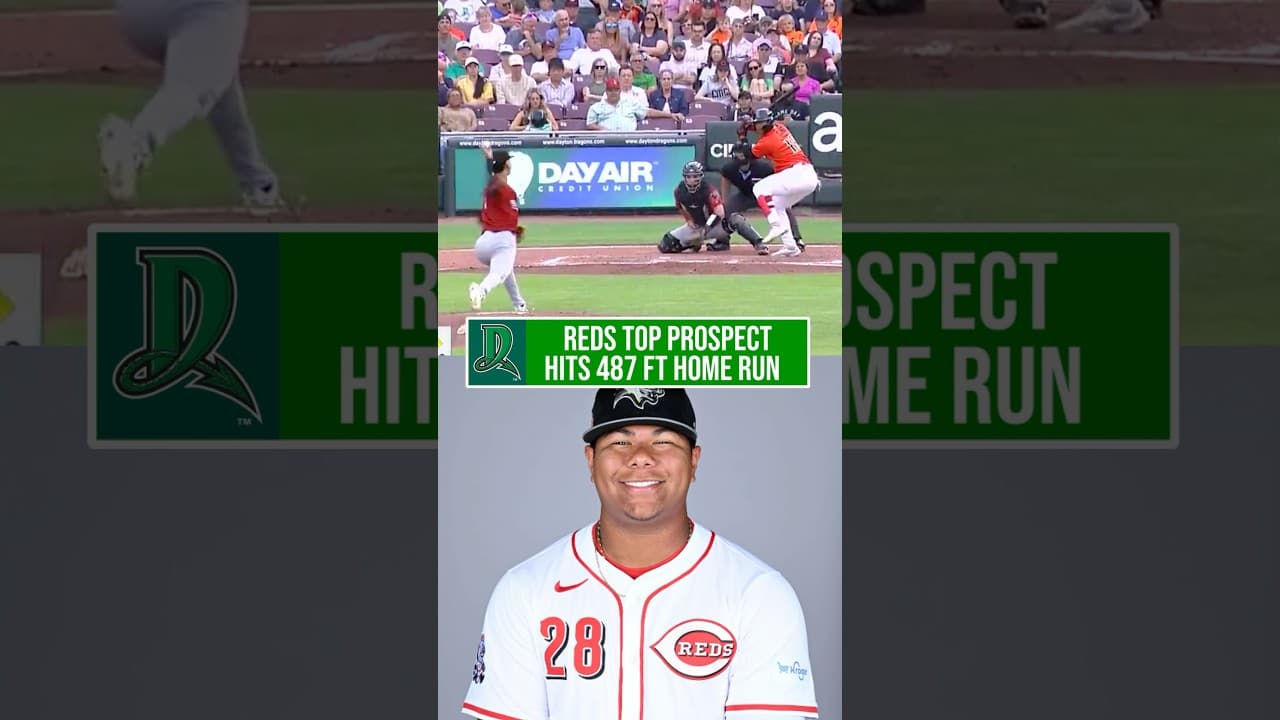 487-Foot NUKE by Reds Top Prospect Alfredo Duno! 🚀