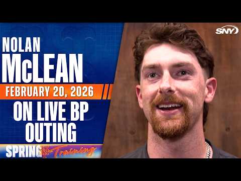 Nolan McLean on live BP outing, rock-paper-scissors competition with Juan Soto
