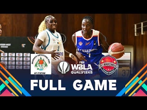 LIVE - Overdose Up Station v ASB Makomeno | FIBA Women Basketball League Africa 2025 - Qualifers