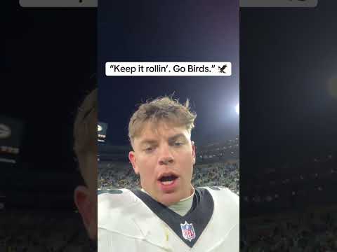 Cooper DeJean checks in after the dub 💪