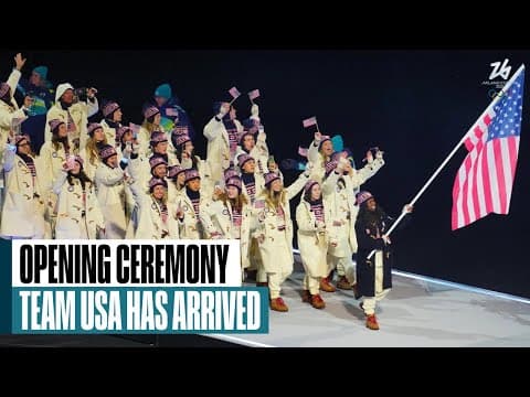 Team USA struts its stuff in Milan Cortina Opening Ceremony