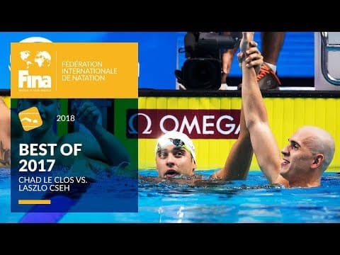 Chad Le Clos vs Laszlo Cseh -  Friends & Enemies | Best of FINA 2017