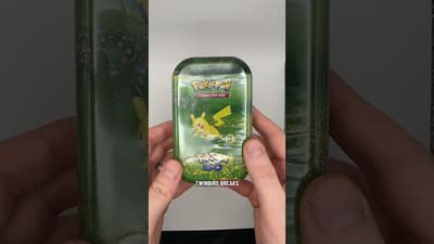 We found a Pokemon Go tin from the LCS! #twinbirdbreaks #pokemon #pokemoncards #pokemongo