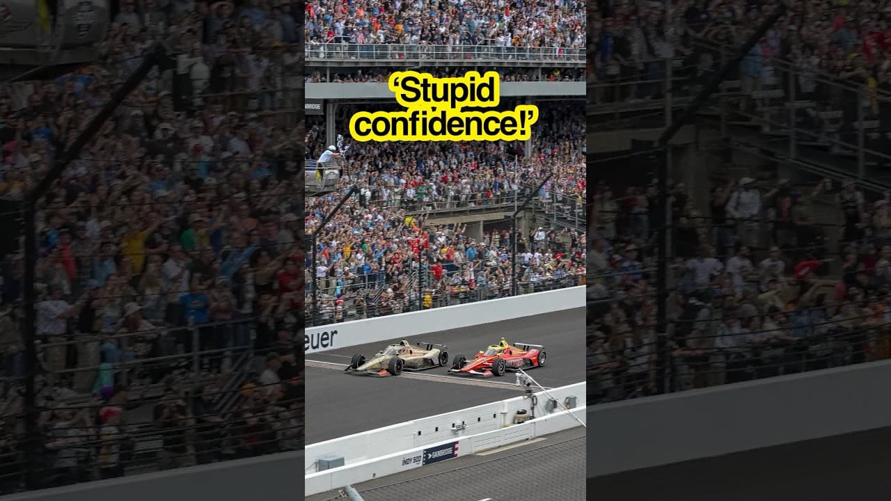Rosenqvist on THAT Indy 500-winning final lap 🏆
