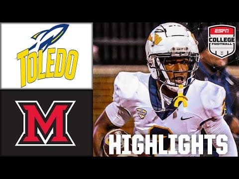 Toledo Rockets vs. Miami (OH) RedHawks | Full Game Highlights | ESPN College Football