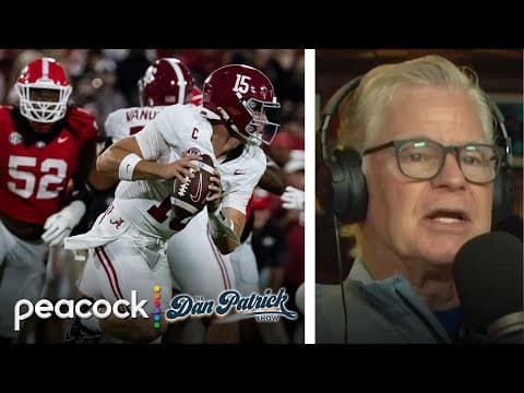 Rick Neuheisel: Alabama fans have 'renewed hope' after Georgia win | Dan Patrick Show | NBC Sports