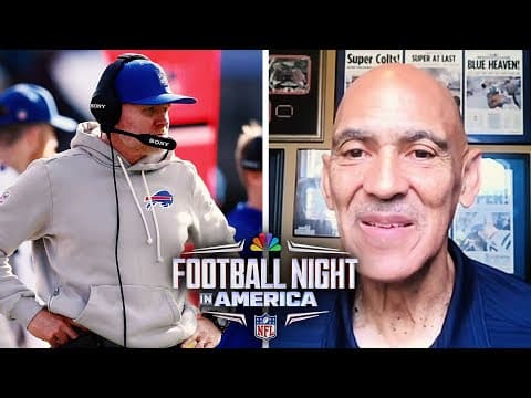 Bills firing Sean McDermott is 'understandable', but 'not wise' - Tony Dungy | FNIA | NFL on NBC