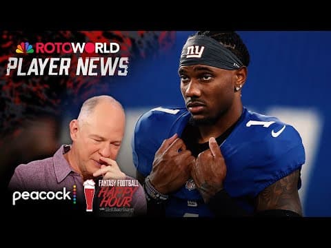 Giants' Malik Nabers' torn ACL leads NFL Week 4 injuries | Fantasy Football Happy Hour | NFL on NBC