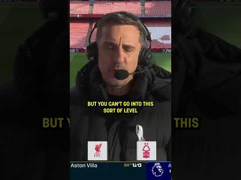 'It's a mess': Gary Neville on Liverpool's issues 📝