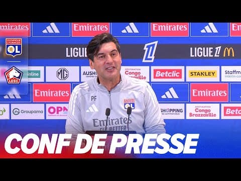 L1 J20 | CONFÉRENCE DE PRESSE : Paulo FONSECA