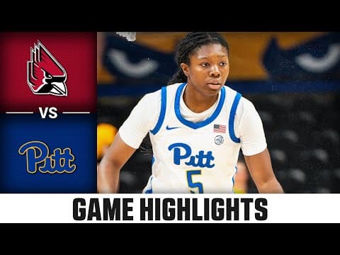 Pitt vs. Ball State Game Highlights | 2025-26 ACC Women's Basketball