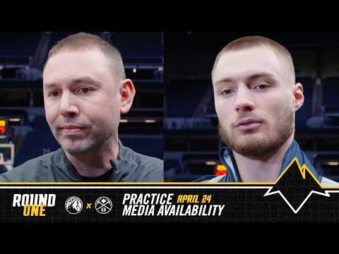 Denver Nuggets Practice Media The Day Before Round One Game Four Vs. MIN | 4/24/26 🎙