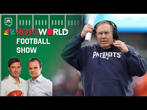 Belichick HoF drama, Browns hire Monken + Allen confirms surgery | Rotoworld Football Show (FULL)