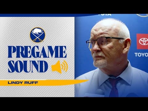 "We Have To Finish Chances" | Lindy Ruff Ahead Of Game Against Carolina Hurricanes | Buffalo Sabres