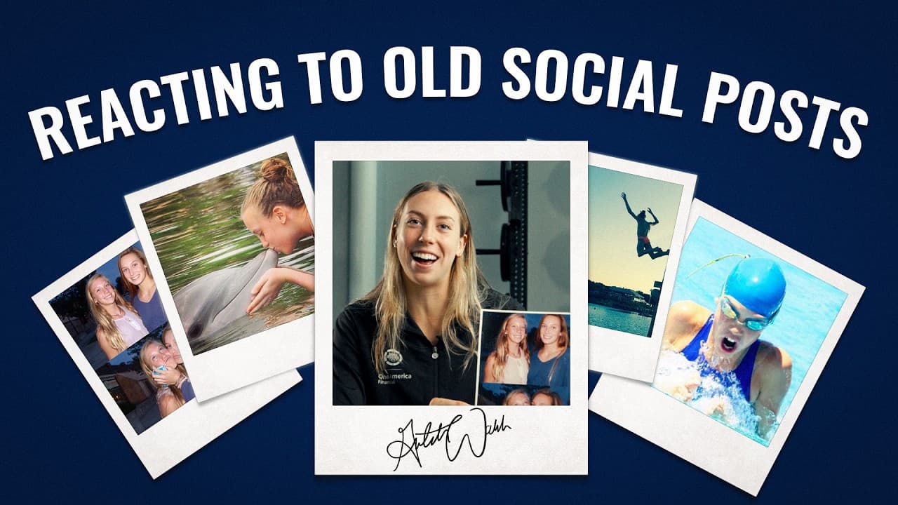 Gretchen Walsh Reacts to Her Old Social Media Posts