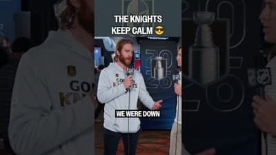 Golden Knights' zen state 🧘