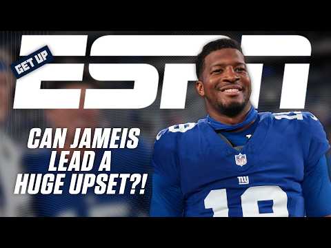 Taylor Lewan's BOLD PREDICTION that Jameis Winston & the Giants can UPSET Green Bay 😱 | Get Up