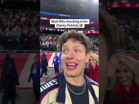 Matt Rife checking in from MNF 🏈