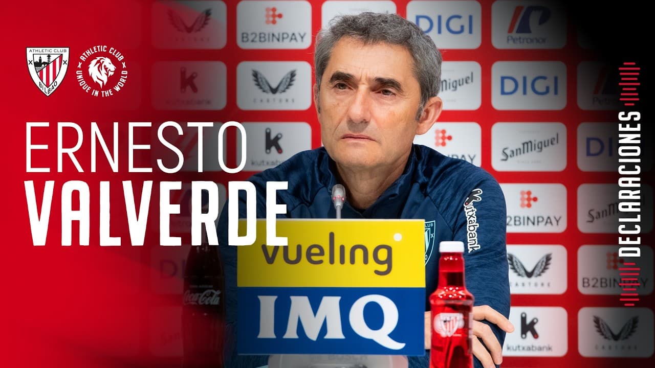 🎙️Ernesto Valverde | pre Athletic Club-CA Osasuna | LaLiga 2025-26 J33