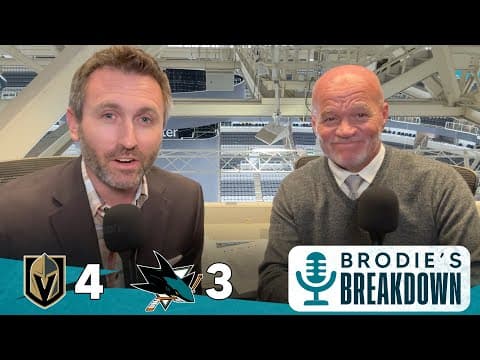 Brodie's Breakdown vs VGK (10/10)