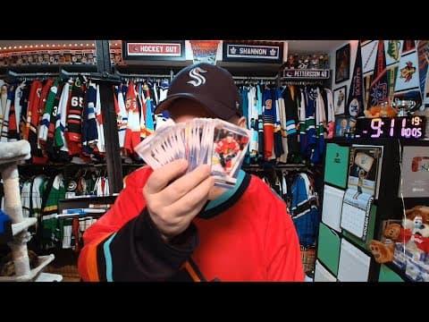 Opening Nine Packs of 2025-26 MVP Hockey Cards