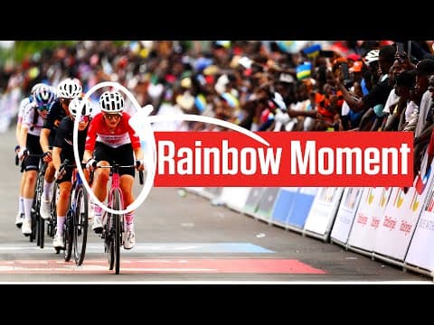 The Story Behind Magdeleine Vallieres' Rainbow Ride In World Championships 2025