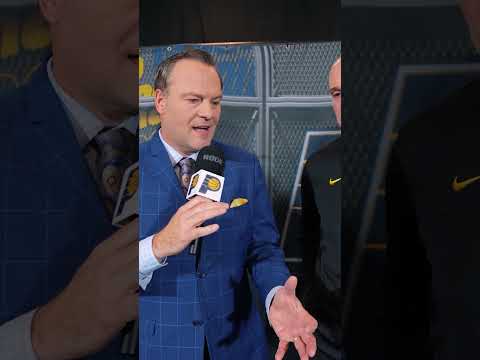 Coach Carlisle Joins Jeremiah Johnson to Preview NBA Cup Matchup at Raptors in Pregame Interview