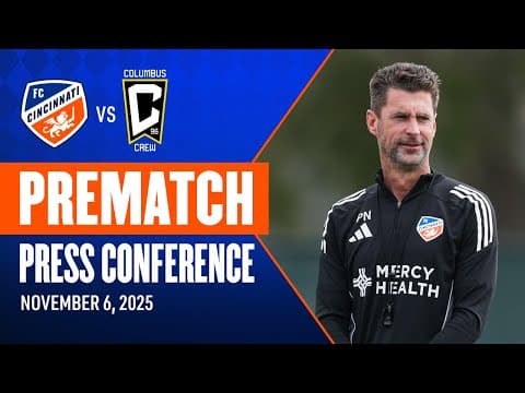 Prematch Press Conference | Head Coach Pat Noonan | 11/6/25