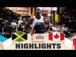 Jamaica 🇯🇲 v Canada 🇨🇦 | Extended Highlights | FIBA Basketball World Cup 2027 Americas Qualifiers