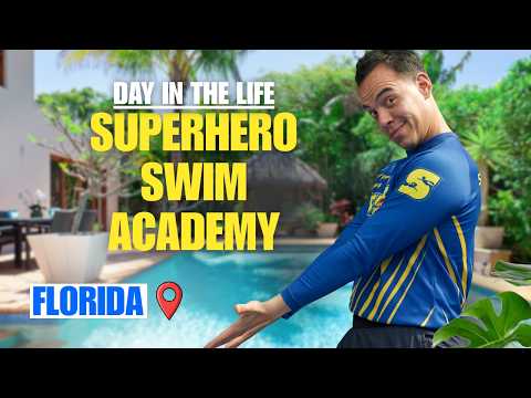 Superhero Swim Academy I A Day With Coach Jacob