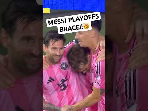 Messi BRACE in first half of Game 3!!😱