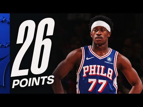 VJ Edgecombe SHINED With 26 PTS vs Knicks | January 3, 2026