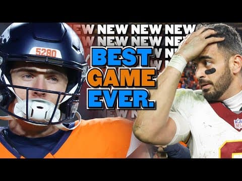 The NEW Best Game Ever…For ME! Broncos vs Commanders