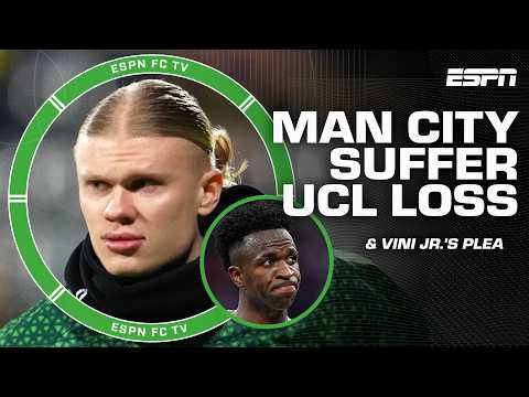 REACTION to Man City's UCL loss + Vini Jr. SPEAKS OUT after boos continue at Real Madrid | ESPN FC