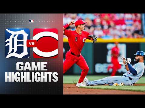 Tigers vs. Reds Game Highlights (4/25/26) | MLB Highlights