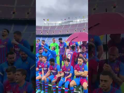 Barcelona in 2021 was unrecognizable 😳 (🎥 via @fcbarcelona/TT)