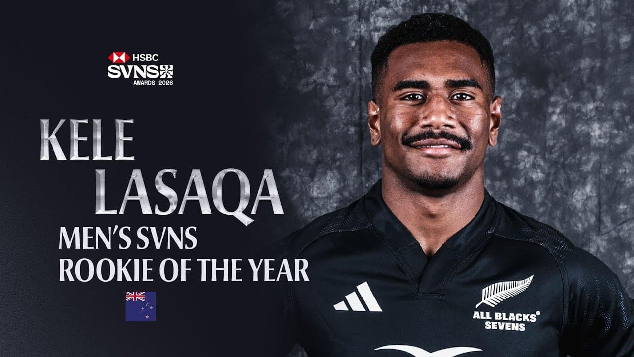 BALLER Energy 🔥 | Kele Lasaqa 🇳🇿 | New Zealand | Men's SVNS Rookie of the Year