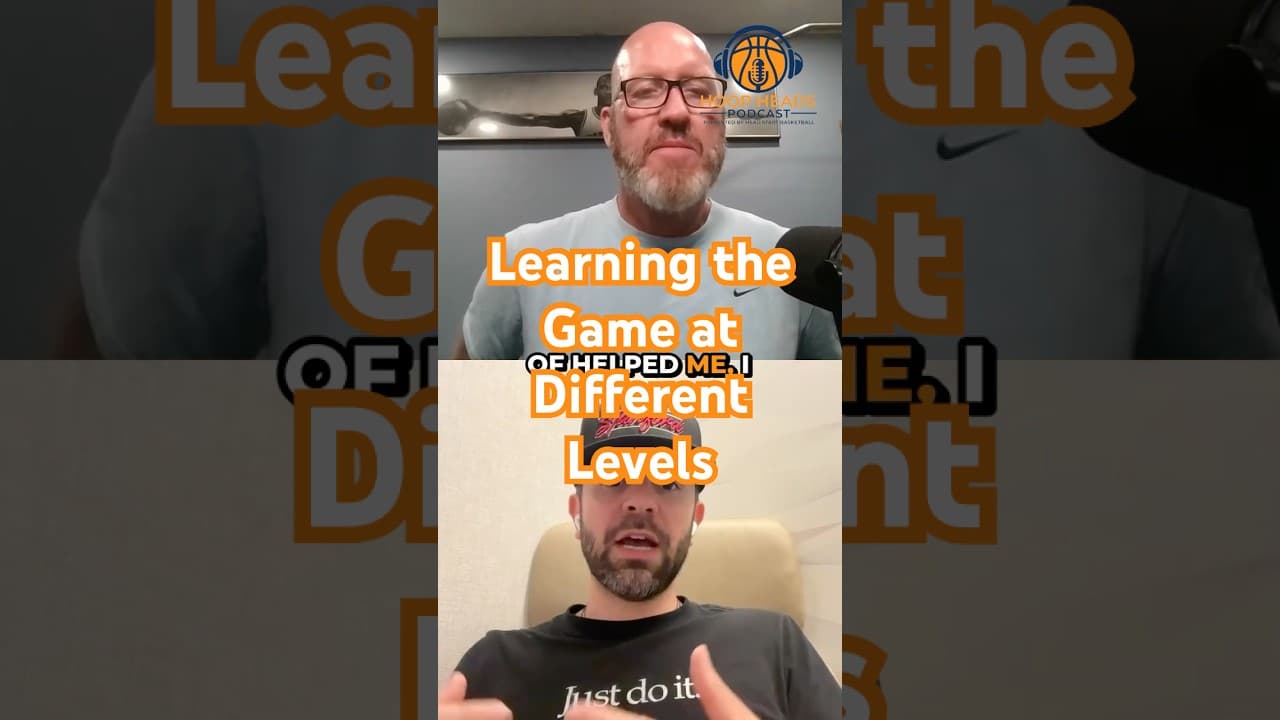 Matt Elkin - Learning the Game At Different Levels #podcast  #basketballcoach
