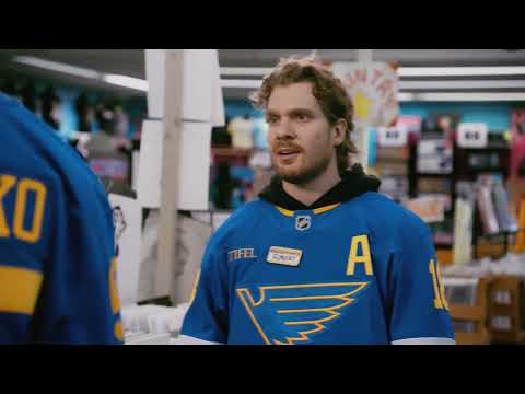 Colton Parayko and Robert Thomas Wayne Gretzky Bobblehead Giveaway Commercial