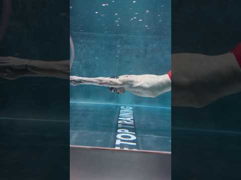 So satisfying to watch 👀 #swimming #training #resistance #endlesspool