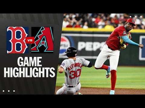 Red Sox vs. D-backs Game Highlights (9/7/25) | MLB Highlights