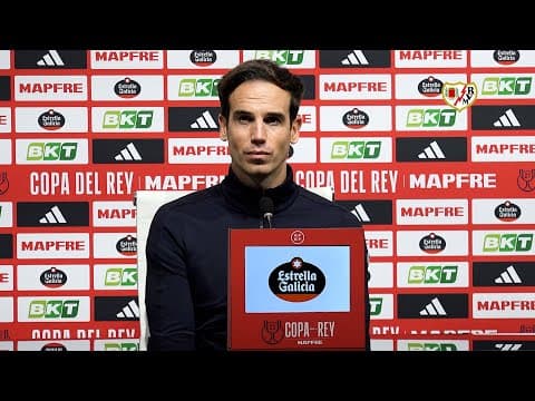 Íñigo Pérez tras el Granada 1 -  Rayo Vallecano 3 de Copa del Rey
