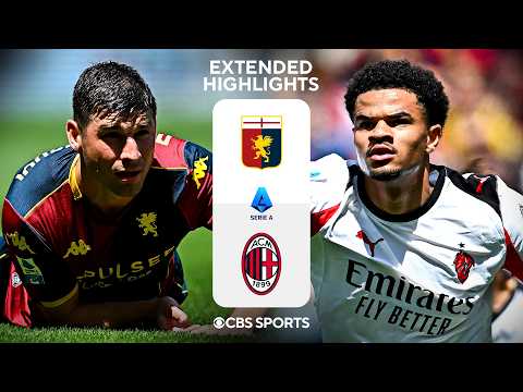 Genoa vs. Milan: Extended Highlights | Serie A | CBS Sports Golazo