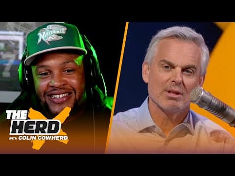 OT Dion Dawkins on Bills blowout win vs. Jags, 3-0 start, Ravens, Damar Hamlin's INT | THE HERD