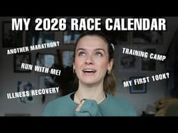 2026 Race Calendar! | BIG plans